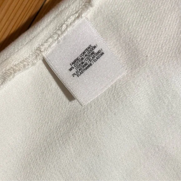 Derek Lam Frayed Toggle Shorts in Off White / Cream Size 0 - Picture 7 of 12